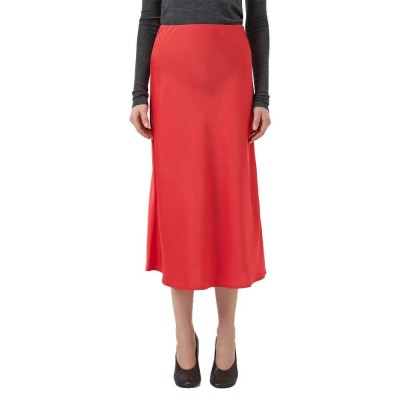 пола,дамски,поли,и,рокли,yas,pella,high,waist,midi,skirt,red,(poinsettia)