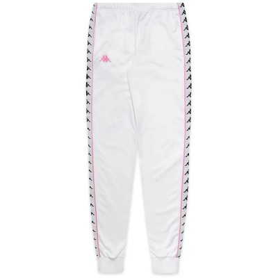 панталони,мъжки,панталони,дамски,панталони,kappa,wrastoria,222,banda,pants,white,(white,pink,prism)
