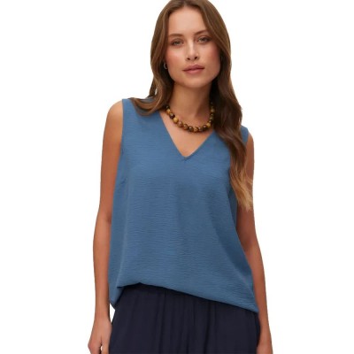 тениска,мъжки,тениски,дамски,тениски,vero,moda,alva,sleeveless,v,neck,t,shirt,blue,(china,blue)