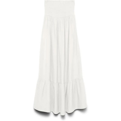 рокля,дамски,поли,и,рокли,vero,moda,awalisa,bandeau,ankle,midi,dress,white,(snow,white)