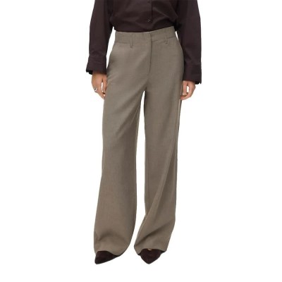 панталони,дамски,панталони,vero,moda,bestie,wide,high,waist,pants,beige,(moon,rock,melange)