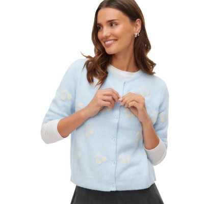 жилетка,мъжки,пуловери,дамски,пуловери,vero,moda,doffy,intarsia,2,4,o,neck,cardigan,blue,(cashmere,blue,white,cherries)