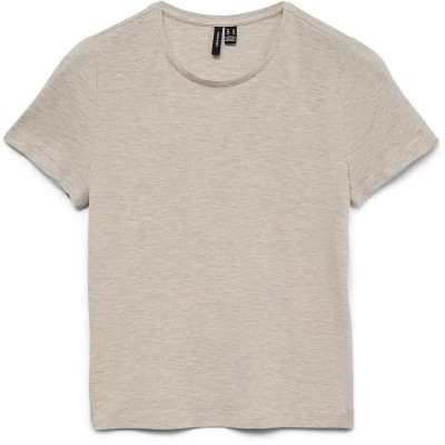 тениска,мъжки,тениски,дамски,тениски,vero,moda,kylie,short,short,sleeve,t,shirt,beige,(light,grey,melange)