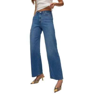 дънки,мъжки,панталони,дамски,панталони,vero,moda,vega,wide,high,waist,jeans,blue,(medium,blue,denim)