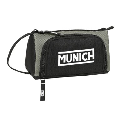 канцеларски,принадлежности,safta,munich,pencil,case,black,grey,(black)