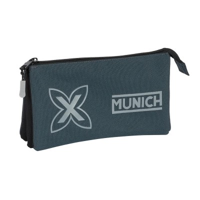 канцеларски,принадлежности,safta,munich,pencil,case,grey,(coal)