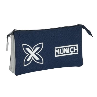 канцеларски,принадлежности,safta,munich,pencil,case,blue,(marine)