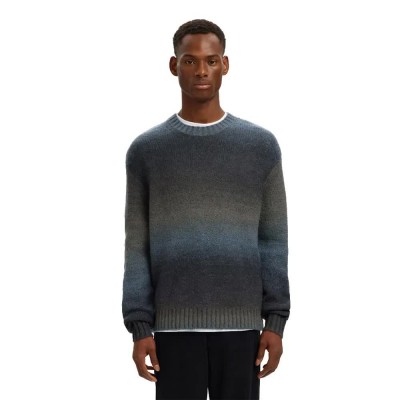 блуза,мъжки,пуловери,selected,gaard,relaxed,knit,sweater,grey,(sky,captain,multi,color)