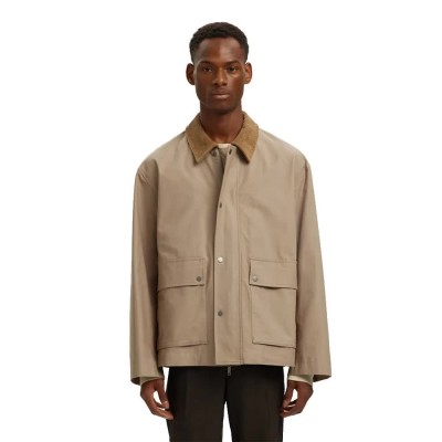 яке,мъжки,якета,дамски,якета,и,палта,selected,kyle,jacket,brown,(weathered,teak)