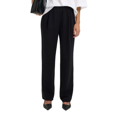 панталони,мъжки,панталони,дамски,панталони,selected,tenny,high,waist,pants,black,(black)