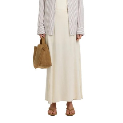 пола,дамски,поли,и,рокли,selected,viva,ankle,linen,blend,high,waist,long,skirt,beige,(sandshell)