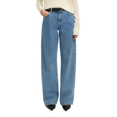 дънки,мъжки,панталони,дамски,панталони,selected,wide,bea,kori,light,bl,high,waist,jeans,blue,(light,blue,denim)