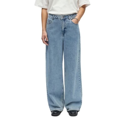 дънки,дамски,панталони,object,luca,tri,wide,loose,jeans,blue,(light,blue,denim)
