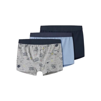 боксерки,детско,бельо,name,it,grey,space,boxers,3,units,blue,grey,(grey,melange,endless,sky,navy,blazer)