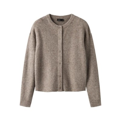 жилетка,мъжки,пуловери,дамски,пуловери,name,it,kleave,short,knit,cardigan,grey,(mocha,meringue)