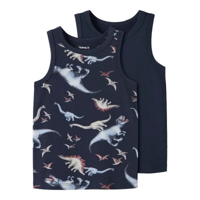 тениска,мъжки,тениски,дамски,тениски,name,it,navy,dino,sleeveless,t,shirt,2,units,blue,(navy,blazer,w,navy,blazer)