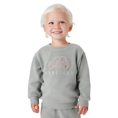 блуза,детски,блузи,name,it,obear,regular,sweatshirt,grey,(shadow)
