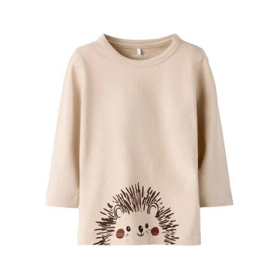 тениска,мъжки,тениски,дамски,тениски,name,it,oni,long,sleeve,t,shirt,beige,(peyote)