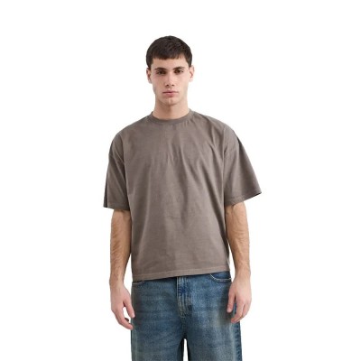 тениска,мъжки,тениски,дамски,тениски,balmohk,30000369,boxy,washed,short,sleeve,t,shirt,grey,(deep,taupe)