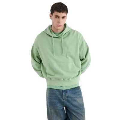 суичър,мъжки,пуловери,balmohk,30000419,washed,message,hoodie,green,(classic,green)
