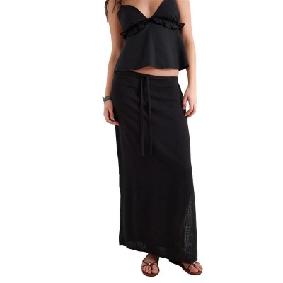 пола,дамски,поли,и,рокли,balmohk,30000500,rustic,long,skirt,black,(black)