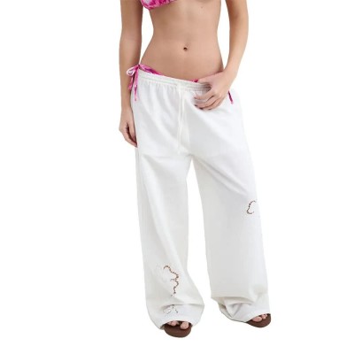 панталони,мъжки,панталони,дамски,панталони,balmohk,30000661,eyelet,embroidery,pants,white,(ecru)