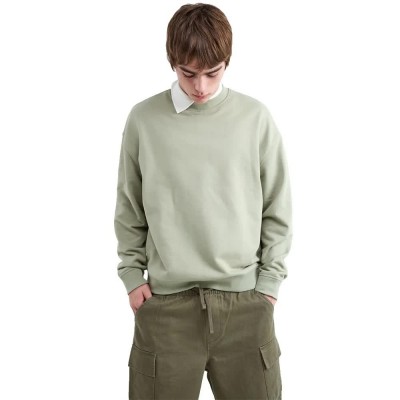 блуза,мъжки,пуловери,balmohk,30000809,sweatshirt,green,(forest,green)