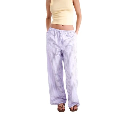 анцуг,мъжки,панталони,дамски,панталони,balmohk,30000952,tailor,wide,leg,jogger,stripes,pants,white,(white)