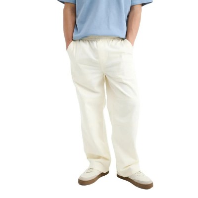 панталони,мъжки,панталони,дамски,панталони,balmohk,nacho,straight,elastic,pants,white,(ecru)