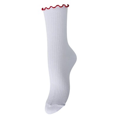 чорапи,мъжки,чорапи,дамски,чорапи,pieces,afia,contrast,frill,socks,white,(bright,white,adrenaline,rush)