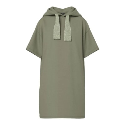 рокля,дамски,поли,и,рокли,pieces,chilli,summer,short,sleeve,short,dress,green,(deep,lichen,green,wide,lurex)