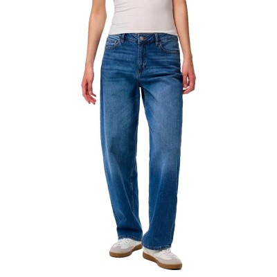 дънки,мъжки,панталони,дамски,панталони,pieces,grace,barrel,ankle,jeans,blue,(medium,blue,denim)