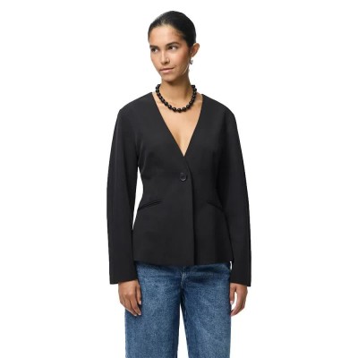 сако,дамски,сака,pieces,kamil,fitted,blazer,black,(black)