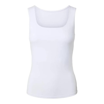 тениска,мъжки,тениски,дамски,тениски,pieces,lula,reversible,sleeveless,t,shirt,white,(bright,white)