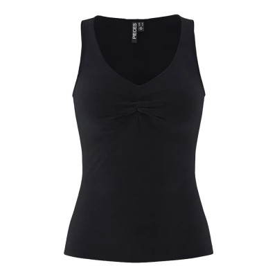 тениска,мъжки,тениски,дамски,тениски,pieces,maliva,sleeveless,v,neck,t,shirt,black,(black)