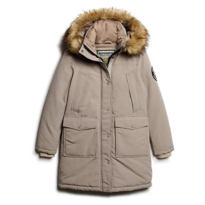 яке,мъжки,якета,дамски,якета,и,палта,superdry,everest,faux,fur,jacket,refurbished,beige,(deep,beige)