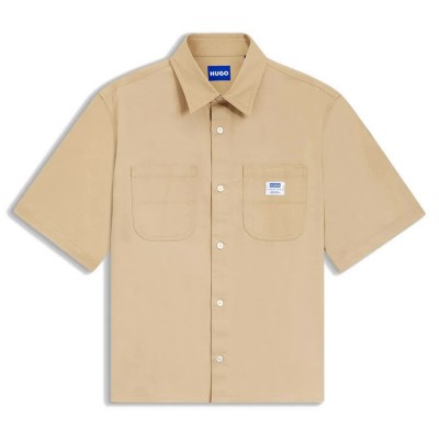 риза,с,къс,ръкав,дамски,ризи,мъжки,ризи,hugo,ebwin,10278069,short,sleeve,shirt,beige,(medium,beige)