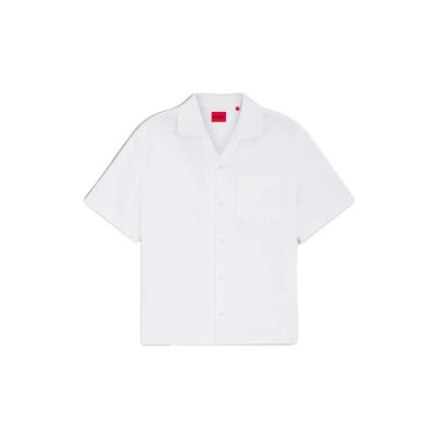риза,с,къс,ръкав,дамски,ризи,мъжки,ризи,hugo,exolino,10278364,short,sleeve,shirt,white,(open,white)