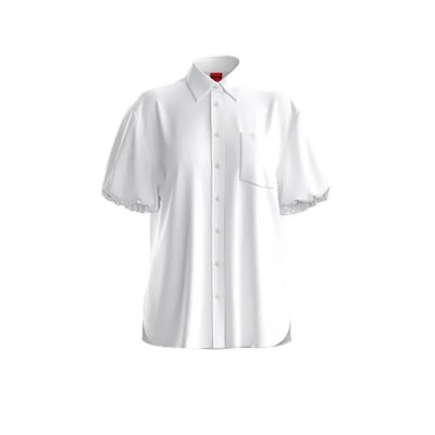 дамски,блузи,hugo,evergreen,10258602,blouse,white,(white)