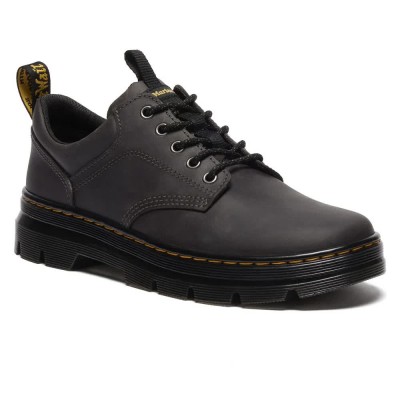 обувки,дамски,обувки,мъжки,обувки,dr,martens,reeder,leather,shoes,refurbished,grey,(gunmetal)