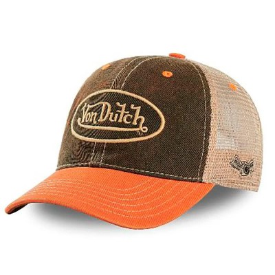 шапка,всички,шапки,von,dutch,vd,0,cas1,mac3,cap,brown,(orange,brown)