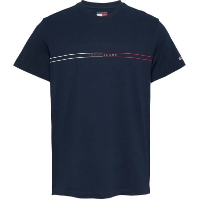 тениска,мъжки,тениски,дамски,тениски,tommy,jeans,entry,graphic,slim,fit,short,sleeve,t,shirt,blue,(dark,night,navy)