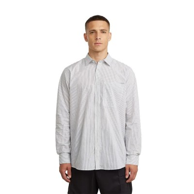 риза,с,дълъг,ръкав,дамски,ризи,мъжки,ризи,g,star,1,pocket,regular,long,sleeve,shirt,white,(java,wide,stripe)