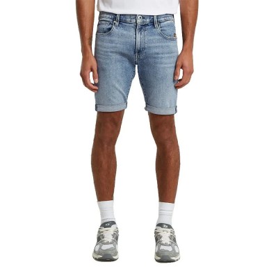 къси,панталони,мъжки,панталони,дамски,панталони,g,star,3301,slim,fit,denim,shorts,blue,(faded,sea,point,blue)