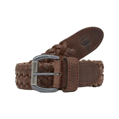 колан,колани,g,star,braided,belt,brown,(black,metal,dark,brown)