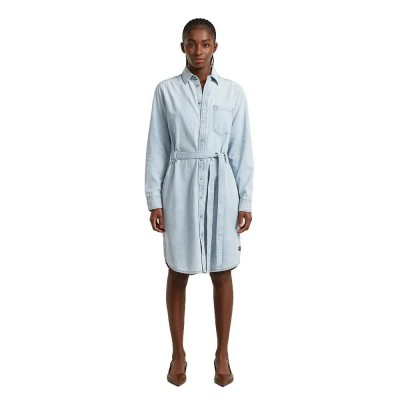 рокля,дамски,поли,и,рокли,g,star,d28497,d252,long,sleeve,dress,blue,(sun,faded,blue,mist)