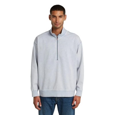 блуза,мъжки,пуловери,g,star,d28700,e161,half,zip,sweatshirt,grey,(light,wave,gd,snow,bleach)