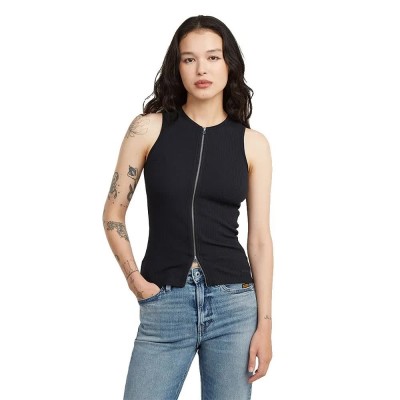 тениска,мъжки,тениски,дамски,тениски,g,star,d28735,d107,sleeveless,t,shirt,black,(salute)