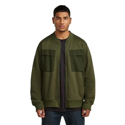 блуза,мъжки,пуловери,g,star,d28824,e553,sweatshirt,green,(shadow,olive)