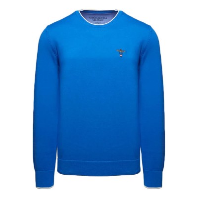 блуза,мъжки,пуловери,дамски,пуловери,aeronautica,militare,261ma1631ul00506,sweater,blue,(sonic,blue)